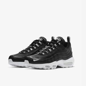 Nike Air Max 95 Premium Overbranded black Size 8